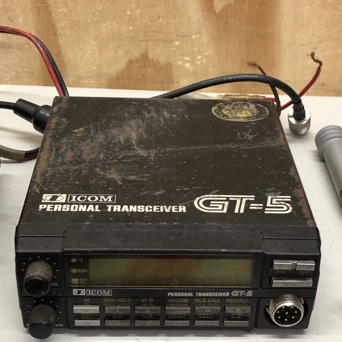 ICOM GT-5 STANDARD C5900 他 無線機 パーツケーブル アンテナ など まとめて