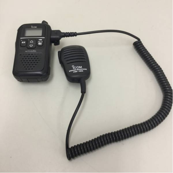 無線機-iCOM トランシーバー HM-186 WITH CALL