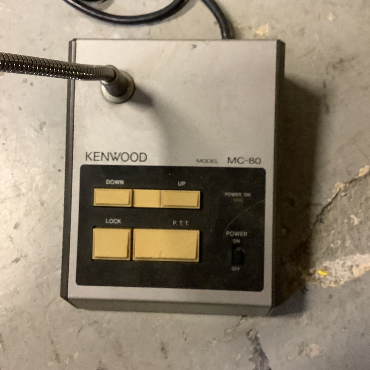 無線機-KENWOOD ケンウッド MC-80 スタンドマイク